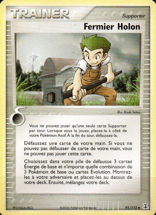 Fermier Holon · EX Espèces Delta 91/113