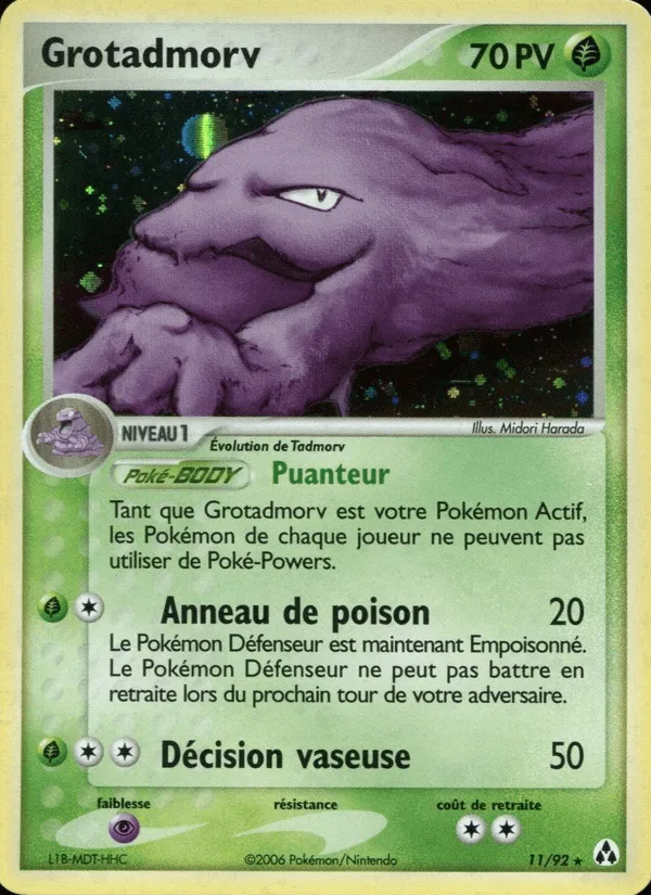 Grotadmorv · EX Créateurs de légendes 11/92