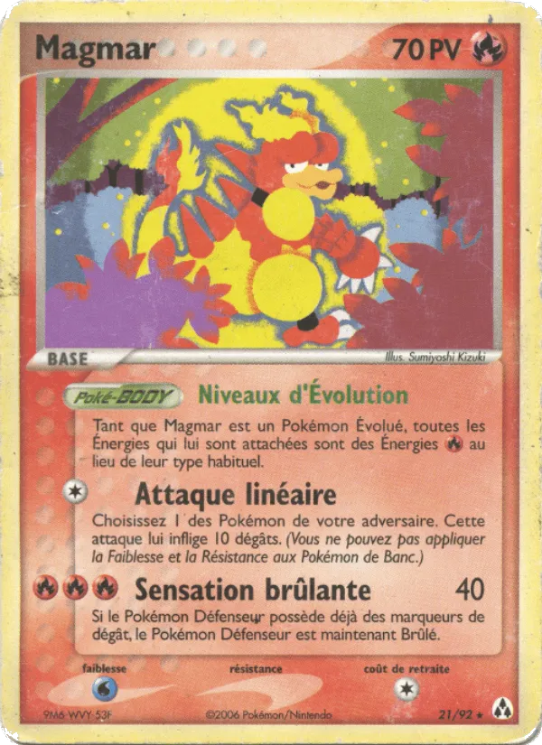 Magmar · EX Créateurs de légendes 21/92