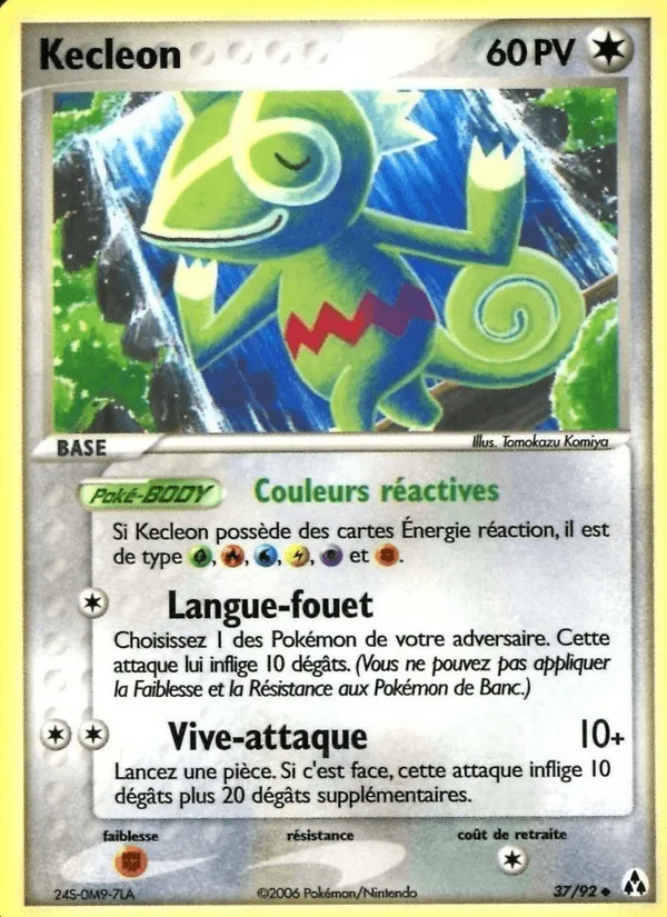 Kecleon · EX Créateurs de légendes 37/92