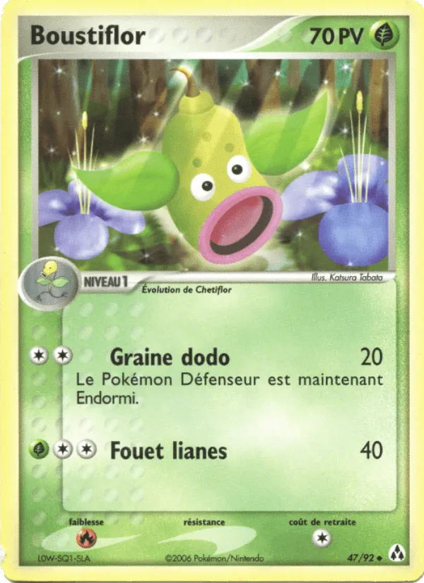 Boustiflor · EX Créateurs de légendes 47/92