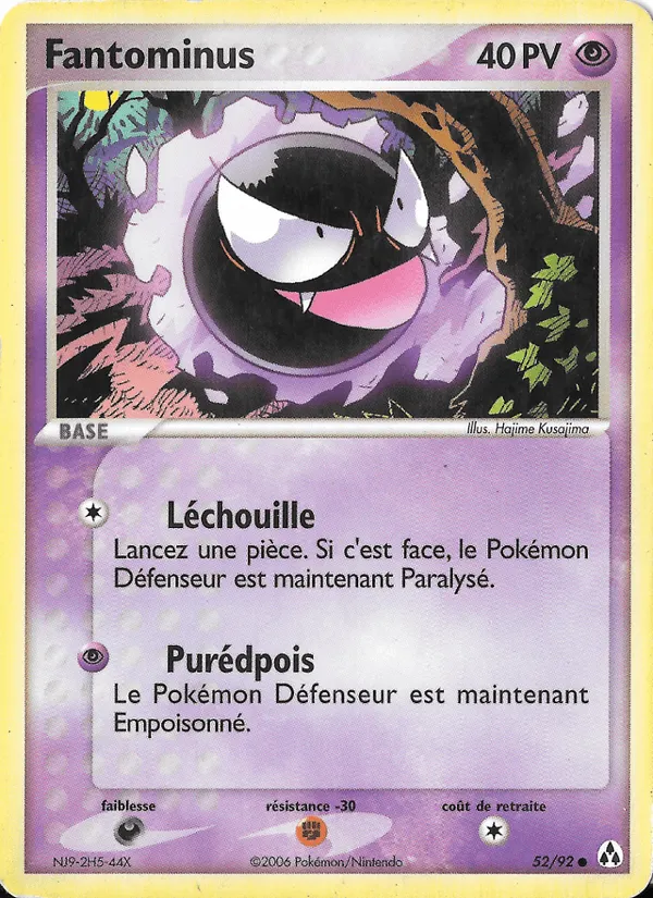 Fantominus · EX Créateurs de légendes 52/92
