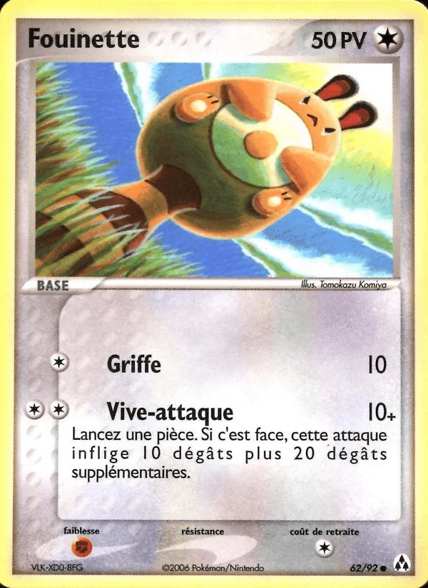 Fouinette · EX Créateurs de légendes 62/92