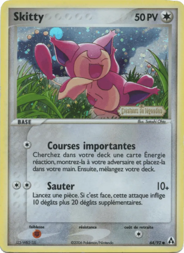 Skitty · EX Créateurs de légendes 64/92