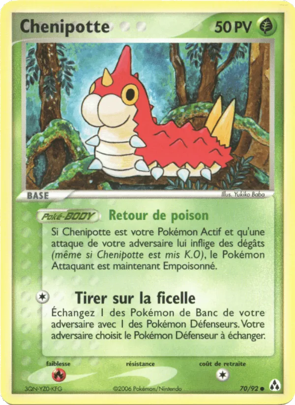 Chenipotte · EX Créateurs de légendes 70/92