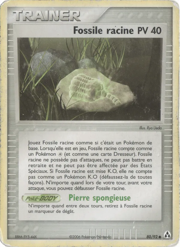 Fossile racine · EX Créateurs de légendes 80/92