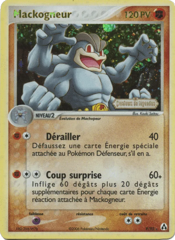 Mackogneur · EX Créateurs de légendes 9/92