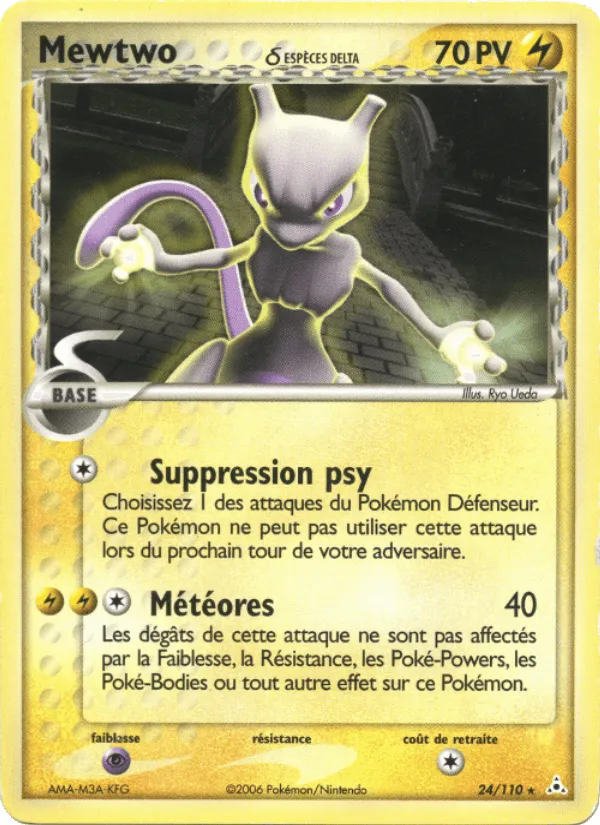 Mewtwo δ · EX Fantômes Holon 24/110