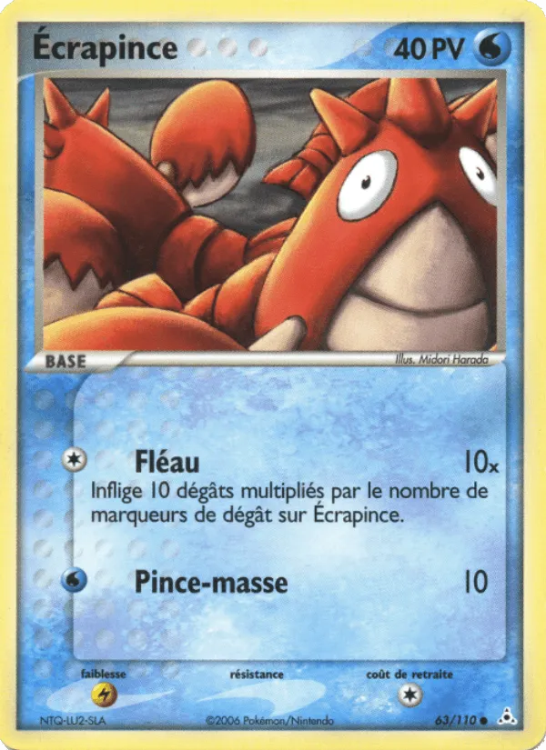 Ecrapince · EX Fantômes Holon 63/110