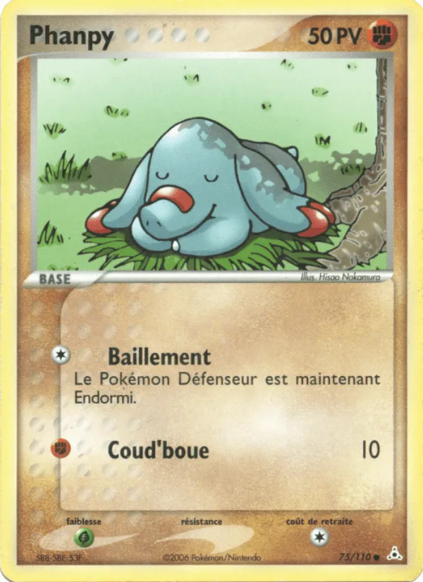 Phanpy · EX Fantômes Holon 75/110