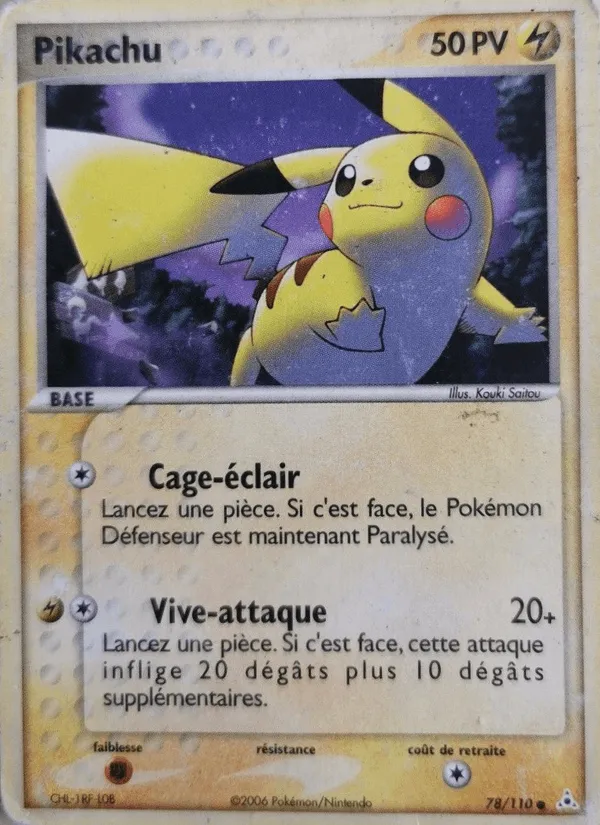 Pikachu · EX Fantômes Holon 78/110