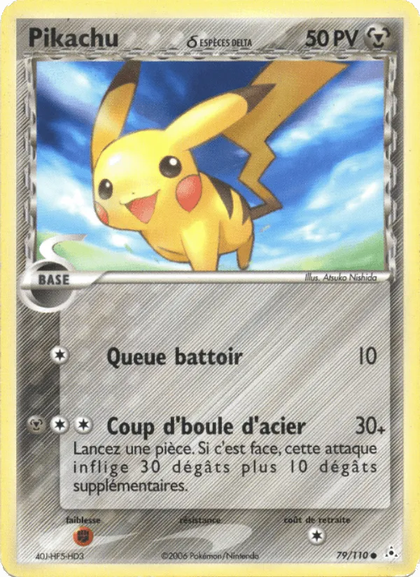 Pikachu δ · EX Fantômes Holon 79/110