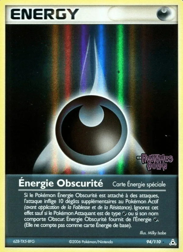 Énergie Obscurité · EX Fantômes Holon 94/110