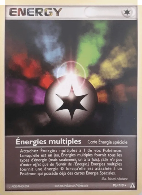 Énergies multiples · EX Fantômes Holon 96/110