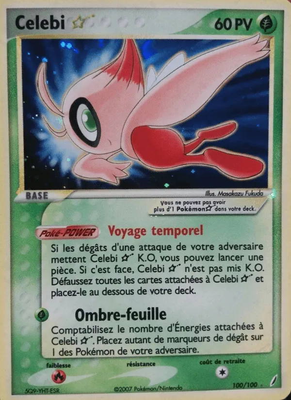 Celebi ☆ · EX Gardiens de Cristal 100/100