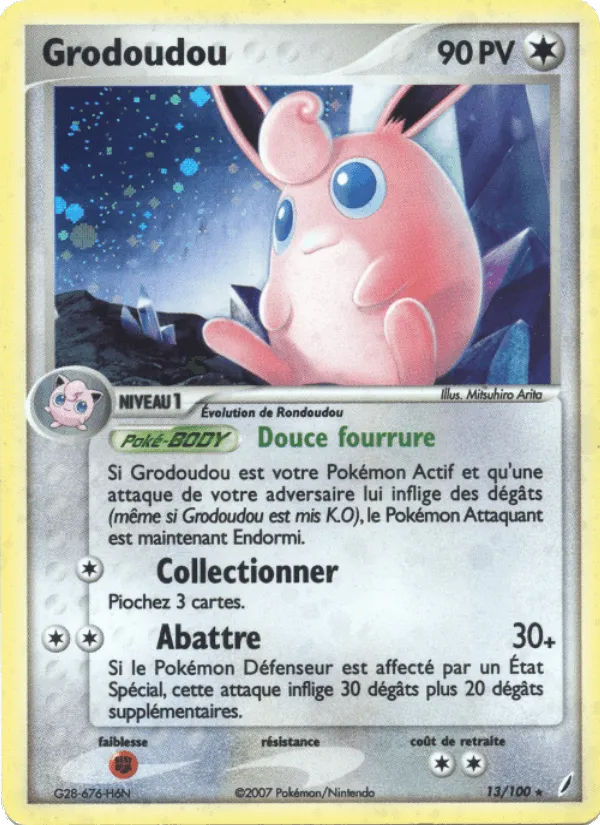 Grodoudou · EX Gardiens de Cristal 13/100