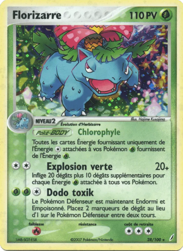 Florizarre · EX Gardiens de Cristal 28/100