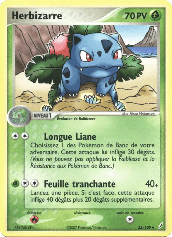 Herbizarre · EX Gardiens de Cristal 35/100