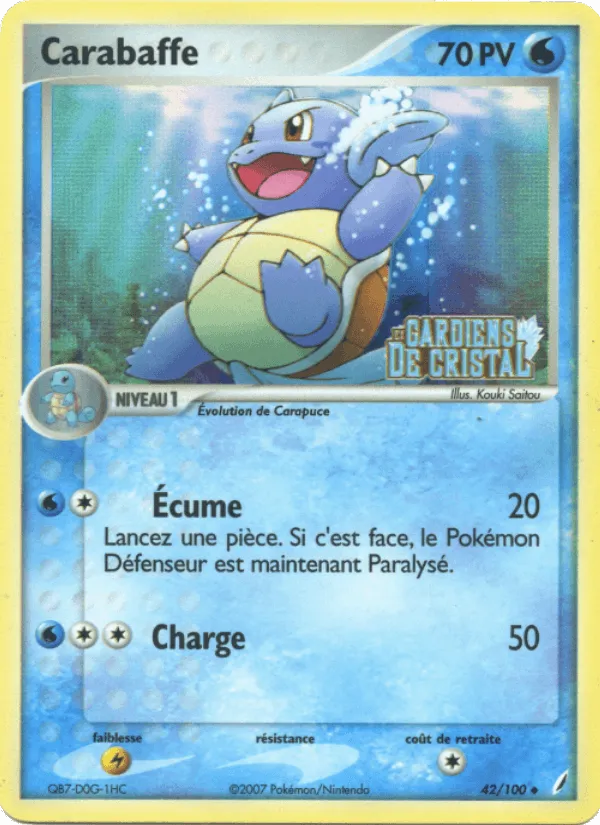Carabaffe · EX Gardiens de Cristal 42/100