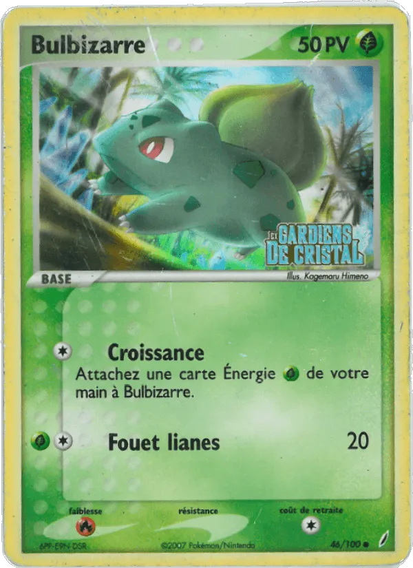 Bulbizarre · EX Gardiens de Cristal 46/100