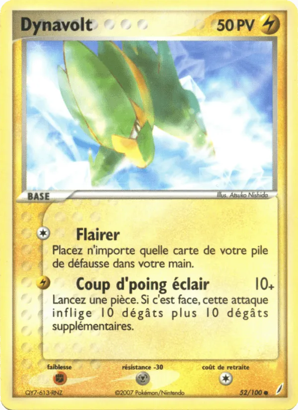 Dynavolt · EX Gardiens de Cristal 52/100