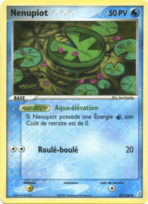 Nénupiot · EX Gardiens de Cristal 55/100