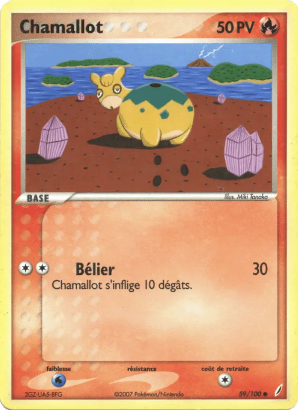 Chamallot · EX Gardiens de Cristal 59/100