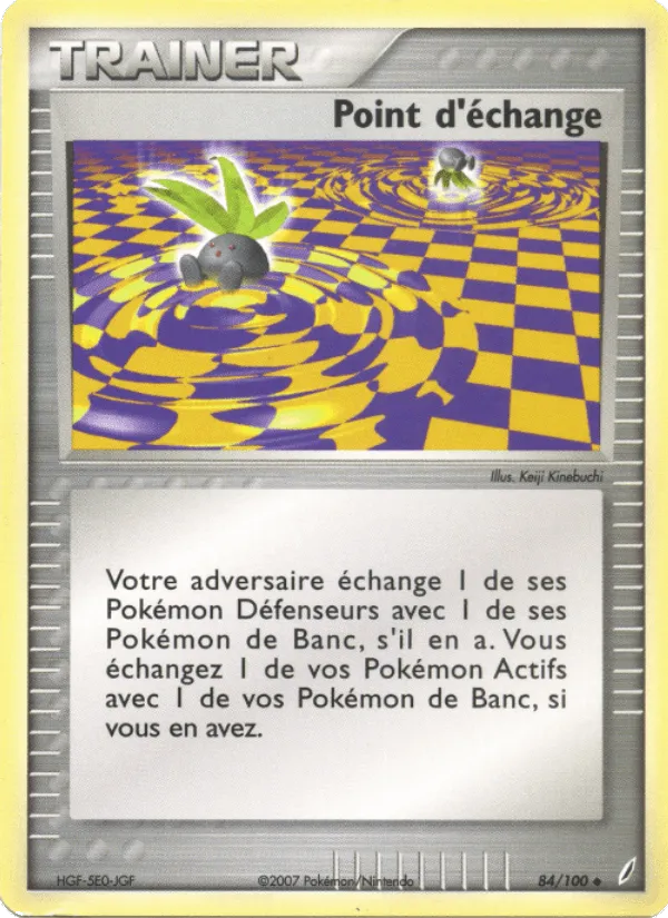 Point d'échange · EX Gardiens de Cristal 84/100