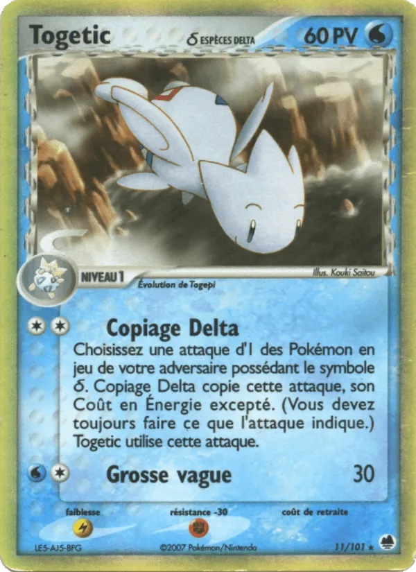 Togetic δ · EX Île des Dragons 11/101