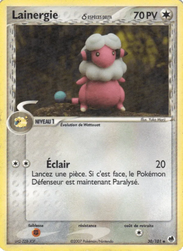 Lainergie δ · EX Île des Dragons 30/101