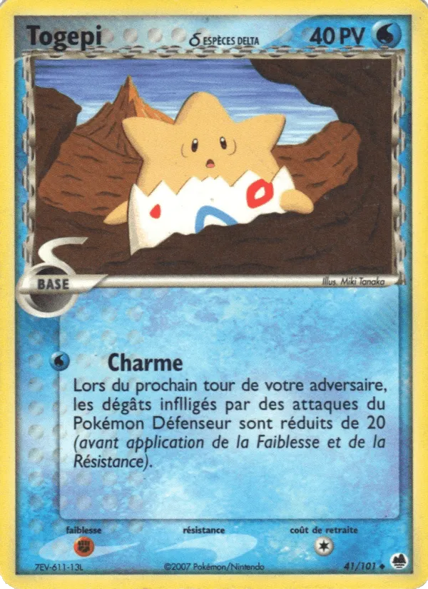 Togepi δ · EX Île des Dragons 41/101