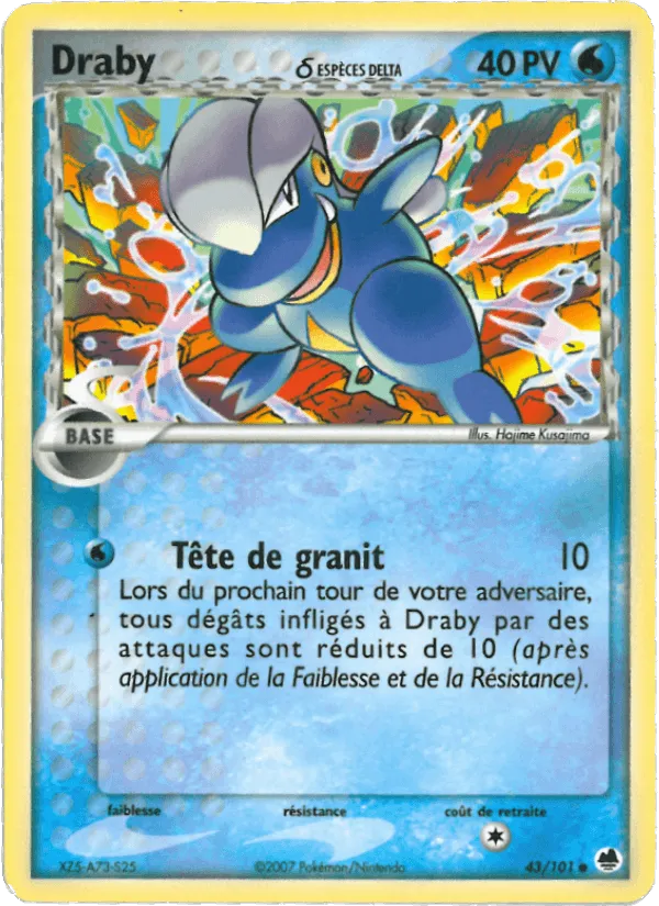 Draby δ · EX Île des Dragons 43/101