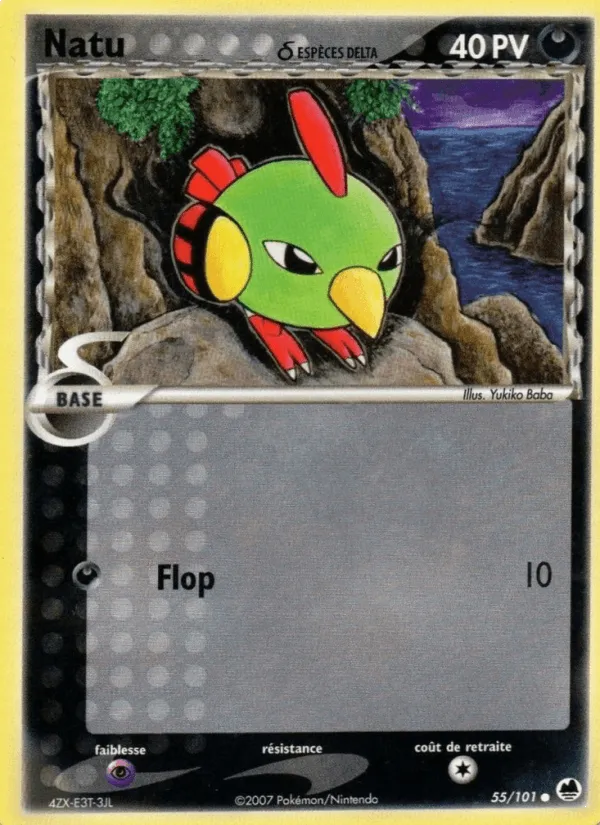 Natu δ · EX Île des Dragons 55/101