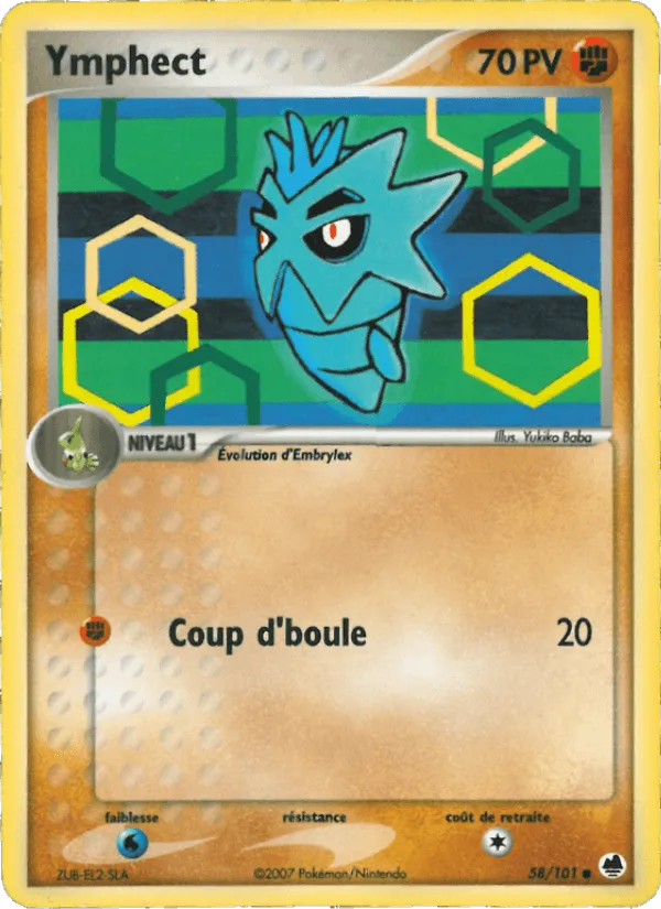 Ymphect · EX Île des Dragons 58/101