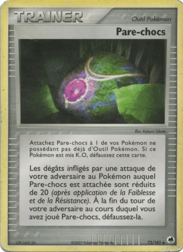 Pare-chocs · EX Île des Dragons 72/101