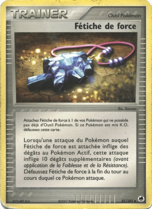 Fétiche de force · EX Île des Dragons 81/101
