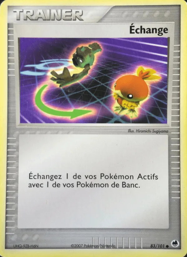 Échange · EX Île des Dragons 83/101