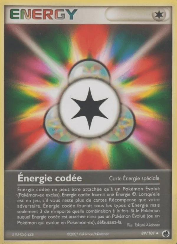 Énergie codée · EX Île des Dragons 89/101