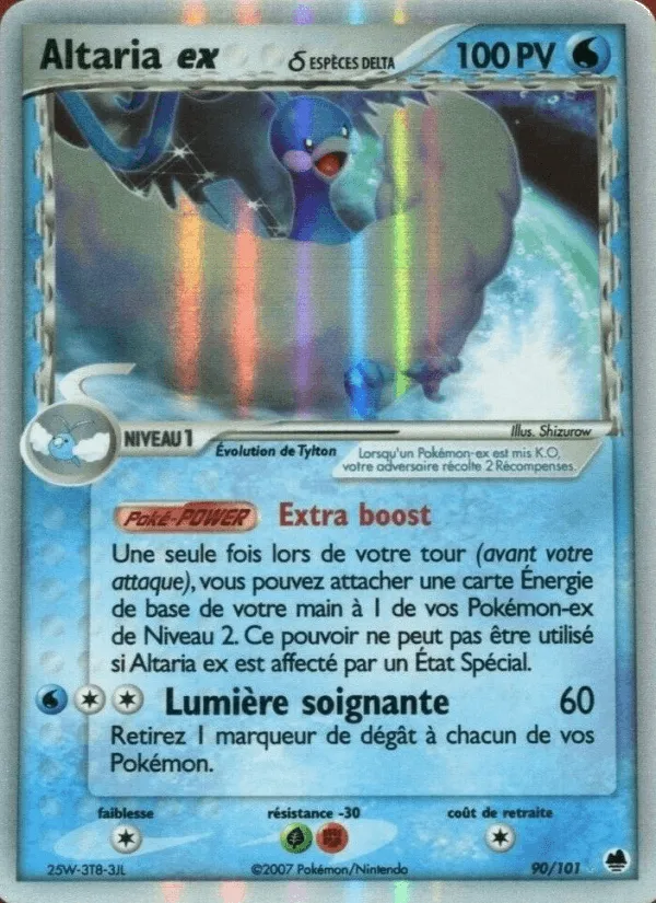 Altaria ex δ · EX Île des Dragons 90/101
