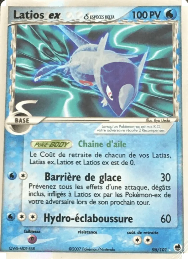 Latios ex δ · EX Île des Dragons 96/101