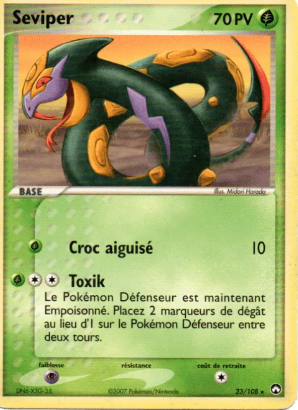 Séviper · EX Gardiens du Pouvoir 23/108