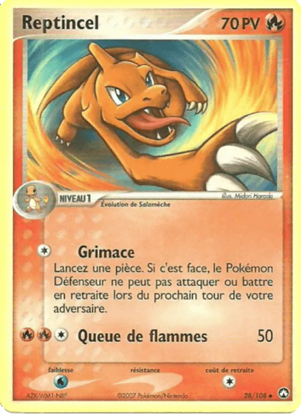 Reptincel · EX Gardiens du Pouvoir 28/108