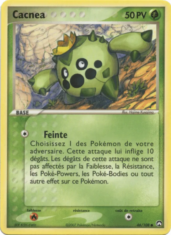 Cacnea · EX Gardiens du Pouvoir 46/108