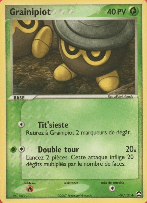 Grainipiot · EX Gardiens du Pouvoir 60/108