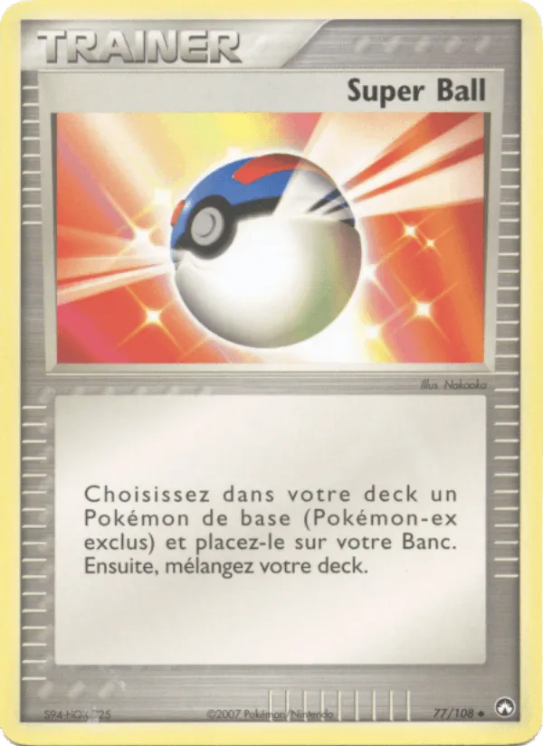 Super Ball · EX Gardiens du Pouvoir 77/108