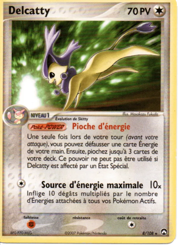 Delcatty · EX Gardiens du Pouvoir 8/108