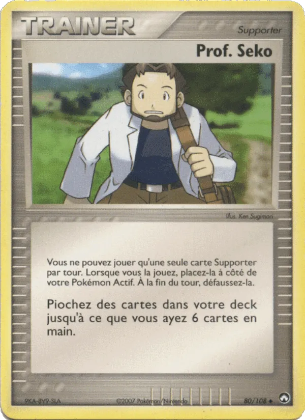 Prof. Seko · EX Gardiens du Pouvoir 80/108