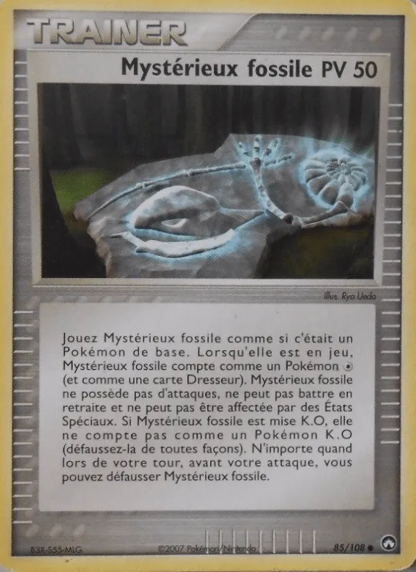 Mystérieux fossile · EX Gardiens du Pouvoir 85/108