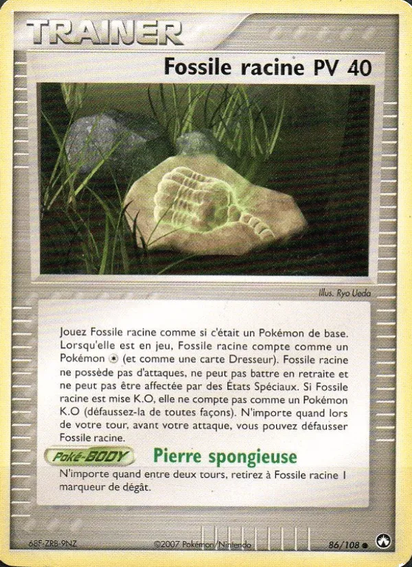 Fossile racine · EX Gardiens du Pouvoir 86/108