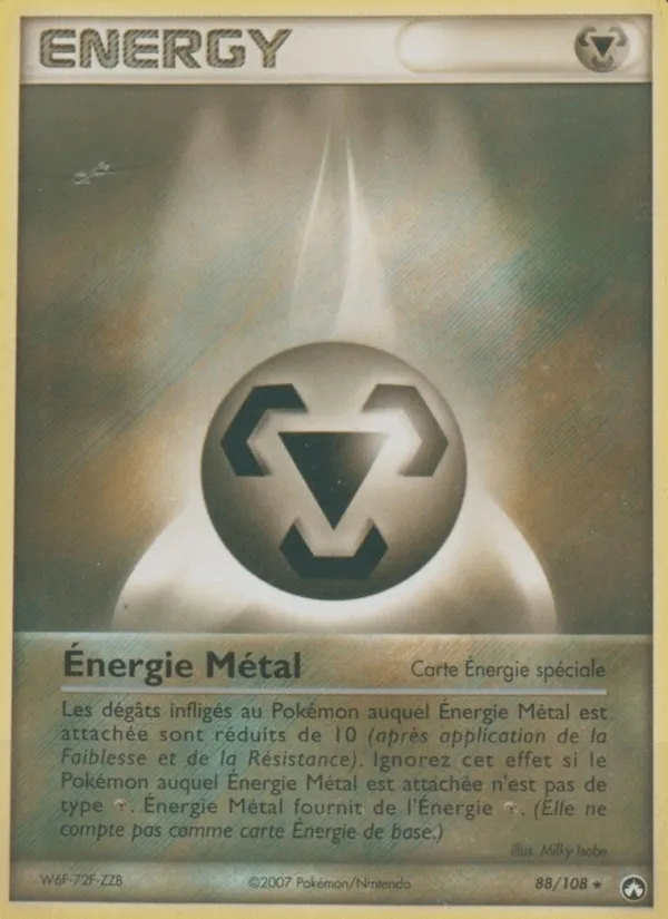 Énergie Métal · EX Gardiens du Pouvoir 88/108